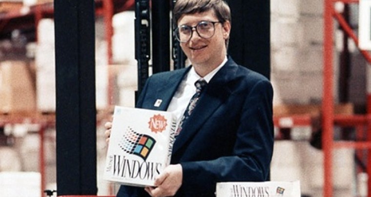 Bill Gates mais jovem