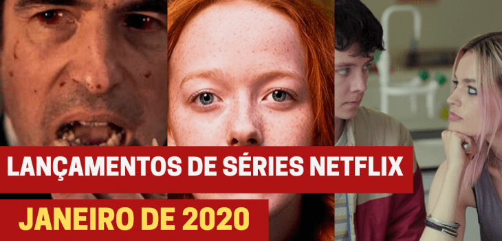 Lançamentos de 18 séries na Netflix em janeiro de 2020